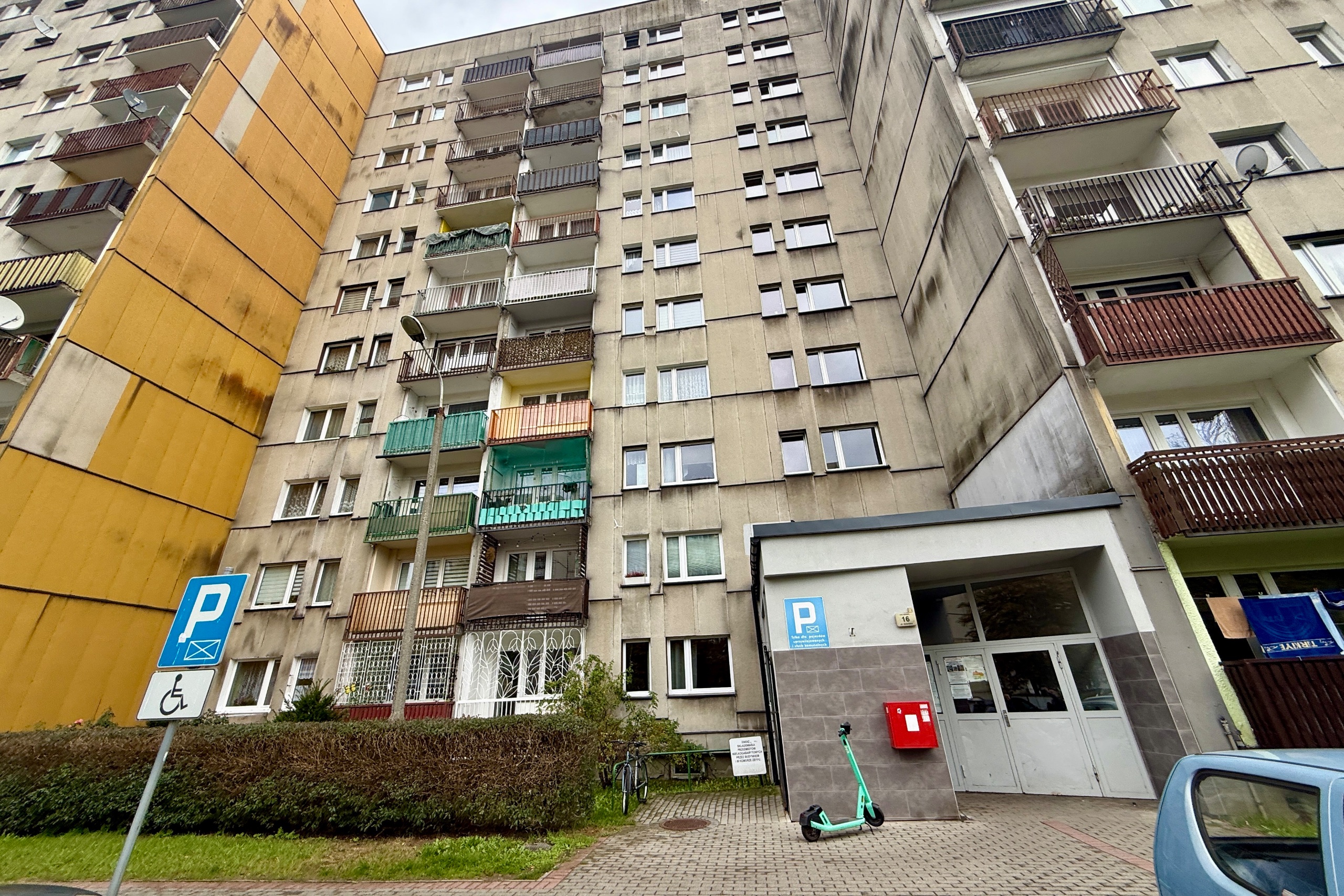 Katowice Ligota 2 pokoje 42,71 m² Podjazd dla wózków inwalidzkich