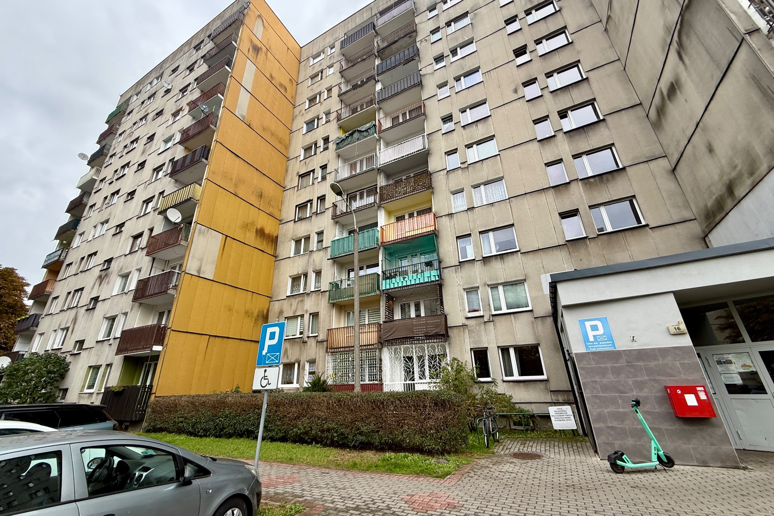 Katowice Ligota 2 pokoje 42,71 m² Podjazd dla wózków inwalidzkich