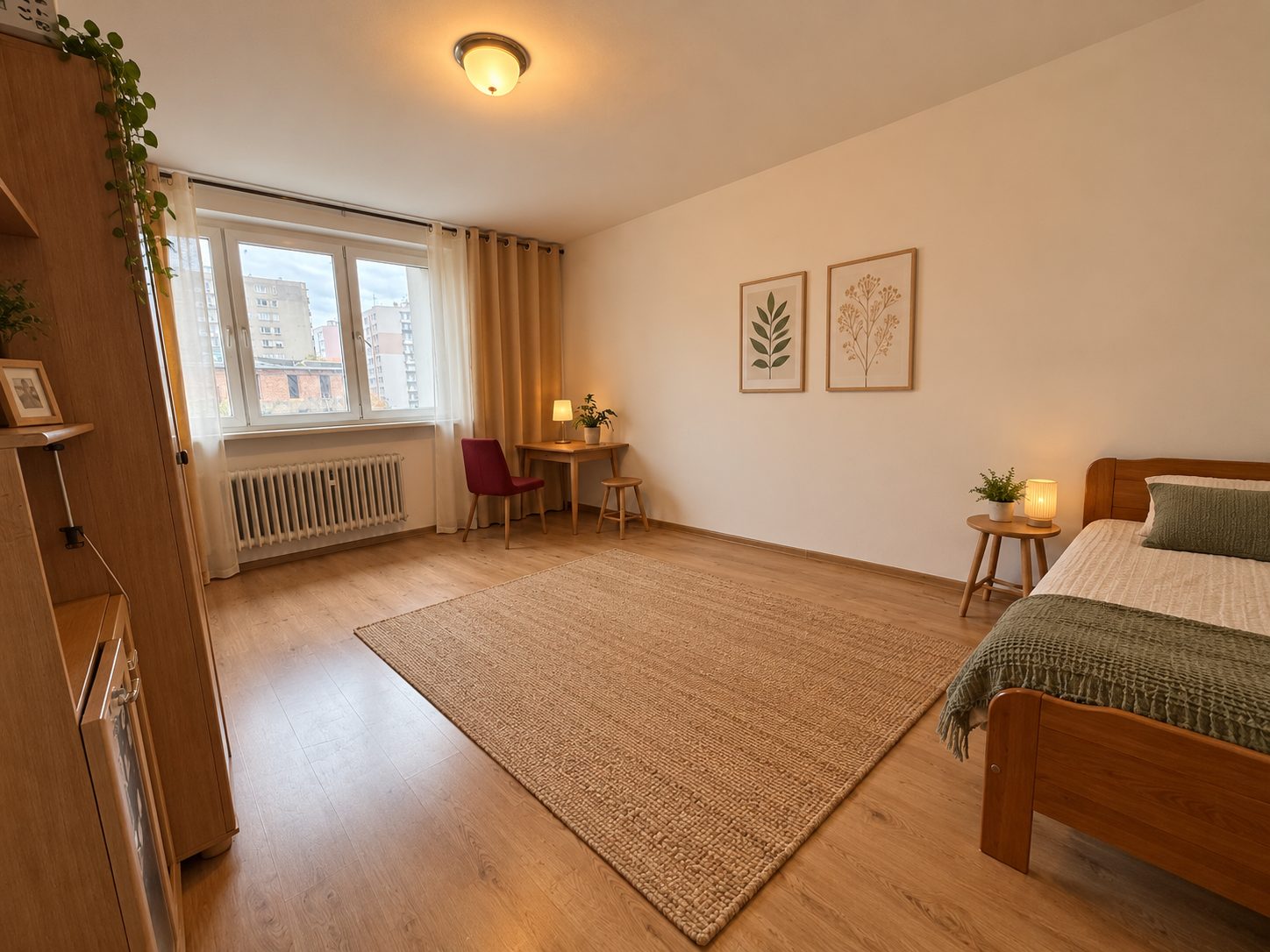 Bytom Centrum 2 pokoje, oddzielna kuchnia, duży balkon i parking